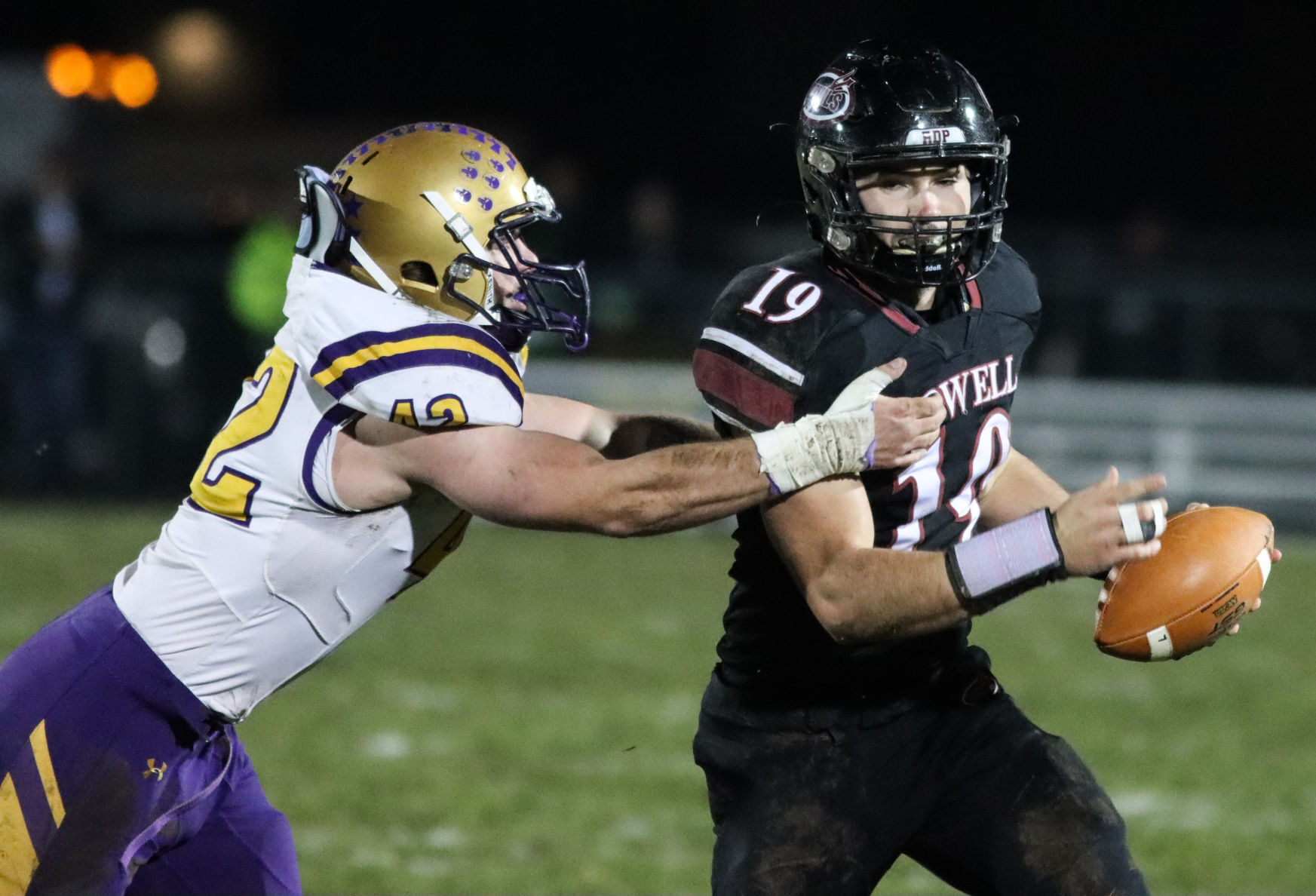 4A football sectional final - Hobart vs. Lowell